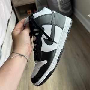 Nike panda dunks high